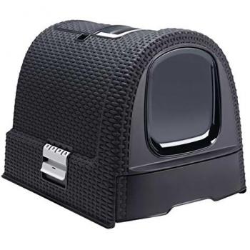Curver Pet Litterbox 50.3x 37.3 x 40.7 centimeter, Black