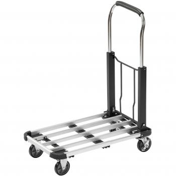 Carretilla Plegable Meister 150 kg con Freno de Seguridad y Asa Ajustable