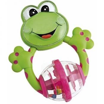 Chicco- Big & Small Diverdientes Rana, Multicolor, 3m+