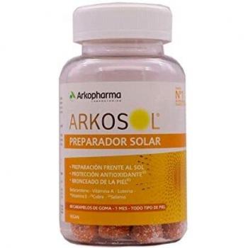 ARKOSOL PREPARADOR SOLAR | 60 CARAMELOS DE GOMA