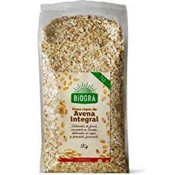 Organic Fine Whole Oat Flakes 1kg - Biográ