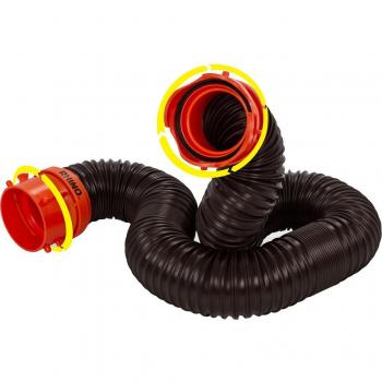 Camco 39765 RhinoFLEX 5ft Sewer Hose Extension w/ Swivel Bayonet & Lug