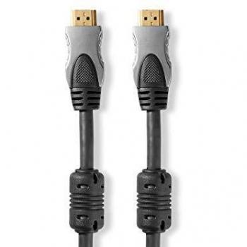 Cable HDMI de Alta Velocidad con Ethernet 1.50 m Conectores HDMI Anthracita 4K@60Hz 18 Gbps