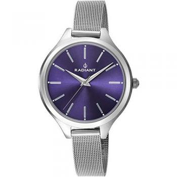 Radiant Reloj Mujer Analógico Cuarzo con Correa de Acero Inoxidable RA412202 39mm