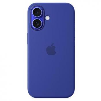 Apple Funda de Silicona con MagSafe Azul Ultramar para iPhone 16