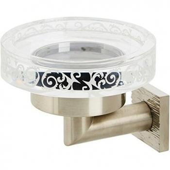 Pomdor - Jabonera Rigato pvd niquel Mate - TR Deco Heritage
