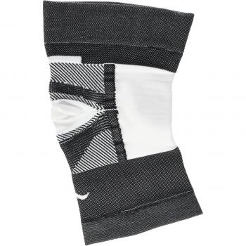Medilast Black Edition - Rodillera Unisex, Color Blanco/Negro, Talla XL