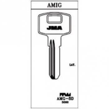 LLAVE EN BRUTO LATON SEGUR AMG8D