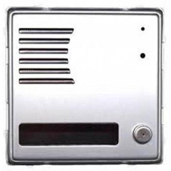 Panel Frontal 1 Botón para Sistema de Audio Urmet 2Voice Modelo 1083/107