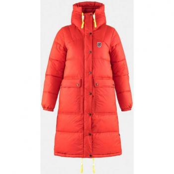 Fjällräven Women's Expedition Long Down Parka - True Red