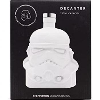 Decantador Original Stormtrooper Blanco 750ml - Edición Especial para Whisky, Bourbon y Escocés