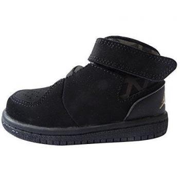 Nike Jordan 1 Flight 3 BT, Zapatos de Primeros Pasos Para Bebés, Negro / Dorado / Blanco