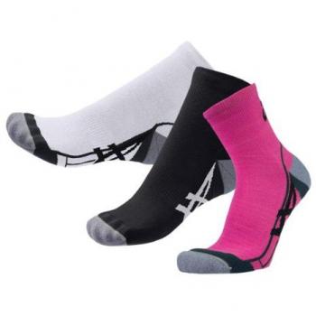 ASICS 2000 Series - Calcetines Cortos Unisex, Color Blanco, Talla 1
