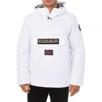 Napapijri Rainforest Pocket Winter Anorak Jacket, White male, Size 2XL