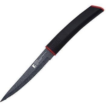 Bergner Cuchillo dentado de Acero Inoxidable y mármol, 13,75 cm