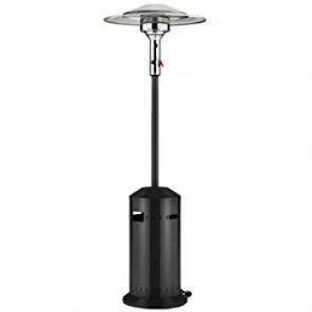 Bcalpe HMXD-A - Estufa Gas Exterior, 46 x 46 x 225 cm, Color Negro