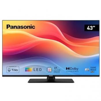 Televisor LED Panasonic 43 TB-43W61AEZ 4K Ultra HD Smart TV TiVo, Dolby Vision, Modo Juego Plus, Control por Voz