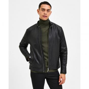 Selected - Cazadora de cuero para hombre