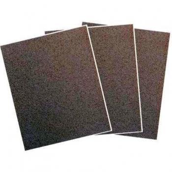 wolfcraft 6010000 - Pliego papel de lija, para pintura y laca/ barniz, grano 40, sueltos 230 x 280 mm