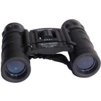 Tasco 8x21 Essentials - Prismático compacto, negro