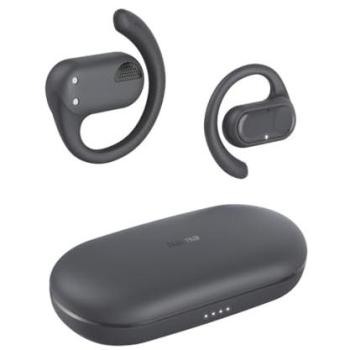 Auriculares Hama Spirit Open Inalámbricos Bluetooth TWS con 18 horas de duración, para llamadas y música, color negro