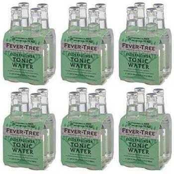 Fever Tree Elderflower Tonic Water, 200ml, 24 Bottles