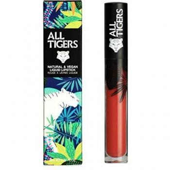 All Tigers Vegan Natural Matte Liquid Lipstick 683 Rosewood - Long Lasting Organic Formula