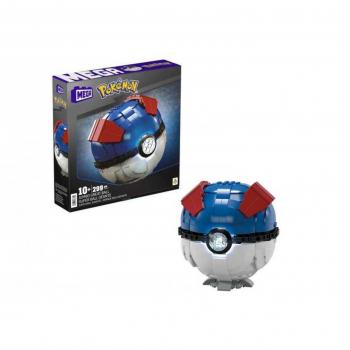 Figura Mattel Mega Construx Pokémon Jumbo Great Ball 299 pcs