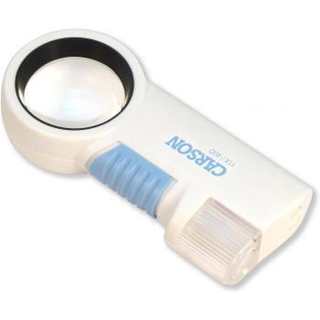 Carson MagniFlash™ de la Serie Pro, Lupa 11x con Lente Asférica, Luz LED y Linterna