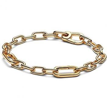 Pulsera de Eslabones Pequeños Pandora ME Chapada en Oro de 14 Quilates - 15 cm