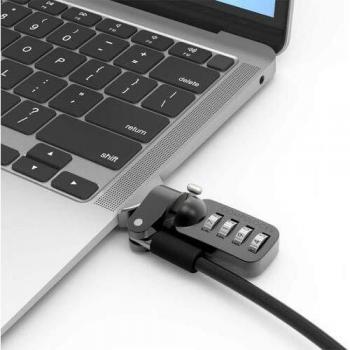 MacBook Air 2020 Lock Security Ledge con candado de Cable Combinado