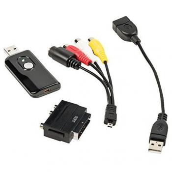 König CSUSBVG100 - Capturador de vídeo, USB 2.0, negro