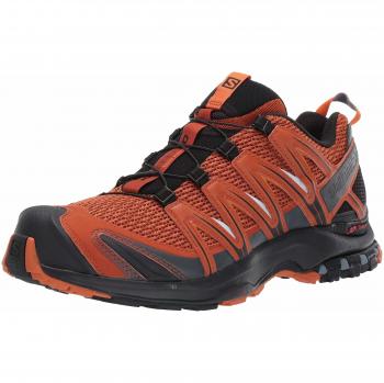 Salomon XA Pro 3D, Zapatillas de Trail Running para Hombre, Naranja Umber Black Hawaiian Sunset, 48 EU