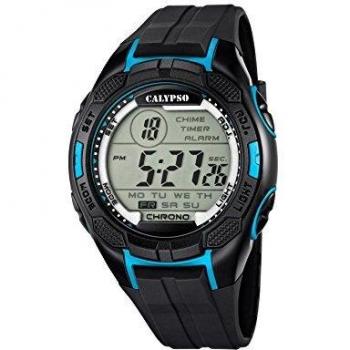 Calypso Mixte Uhr Digital Quartz mit Silicone Armband K5627/2