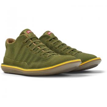 CAMPER Beetle Casual Shoes for Men - Green, Size 47, Cotton Fabric