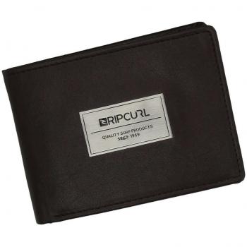 cartera de metales pesados ​​Pu todo el día Rip Curl masculino, marrón