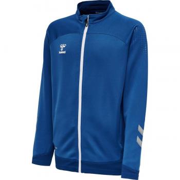 Hummel Chaqueta Lead Poly para niños, material poliéster, cierre con cremallera, diseño moderno y cómodo, ideal para actividades al aire libre