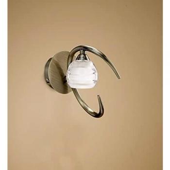 Aplique de Pared Mantra Loop Cuero 1 Luz