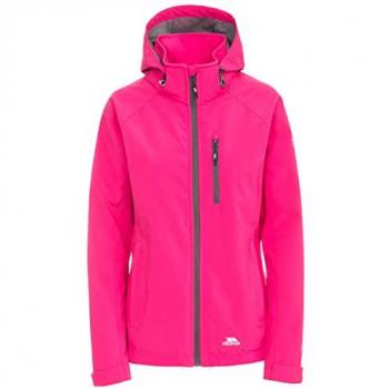 Chaqueta Softshell Impermeable para Mujer Trespass Lorina Rosa 2XS