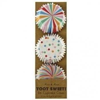 Toot Sweet Mini Cupcake Cases - Pack of 96