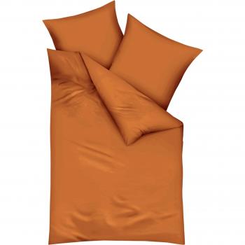 Kaeppel G-130006-09D4-VA97 - Juego de fundas para edredón, 200 cm x 200 cm, color naranja