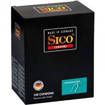 Sico Condones Spermicida - 100 Piezas