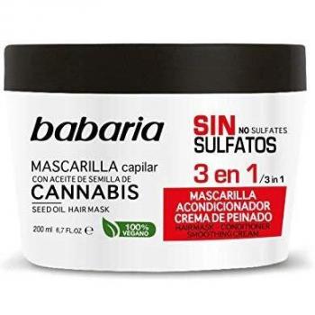 Babaria Cannabis Mascarilla, 200 ml, Pack de 1