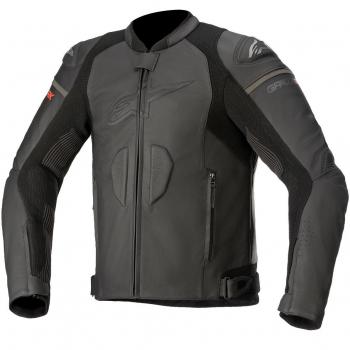 Chaqueta de Moto Alpinestars GP Plus R V3 Rideknit de Cuero Negra, Talla 52