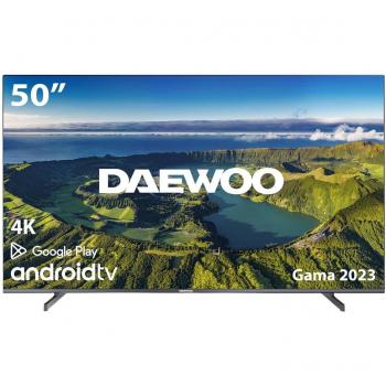 Daewoo 50DM62UA 50 LED UHD 4K Smart TV Android 11 Frameless WiFi Bluetooth HDR10 HLG HDMI USB TDT2 Cable Satélite