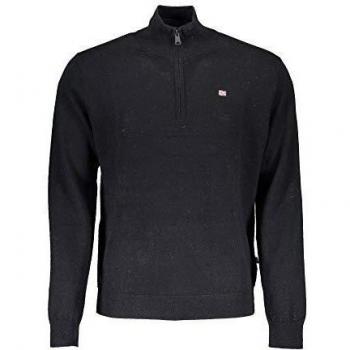 Napapijri DAMAVAND Half Jersey, Negro