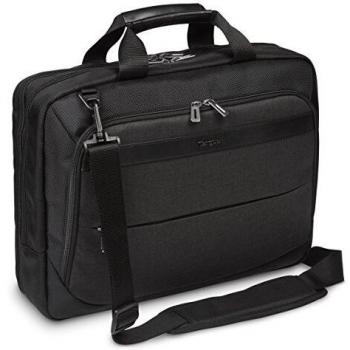 Maletín Targus CitySmart TBT915EU de Alta Capacidad para Portátiles de 14,15,15.6” - Color Negro/Gris