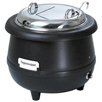 Sopa Gourmet Eléctrica 10 L Bartscher con Recipiente Removible y Calentamiento 450 W