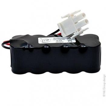 Batería recargable 2/3A NiCd 12V 0.65Ah para puertas automáticas, terminal de conexión