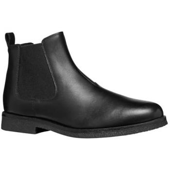 Botines Clásicos Geox Uomo Claudio U2658A 00043 C9999 Negros para Hombre, Calzado de Negocios con Sello de Sostenibilidad LWG